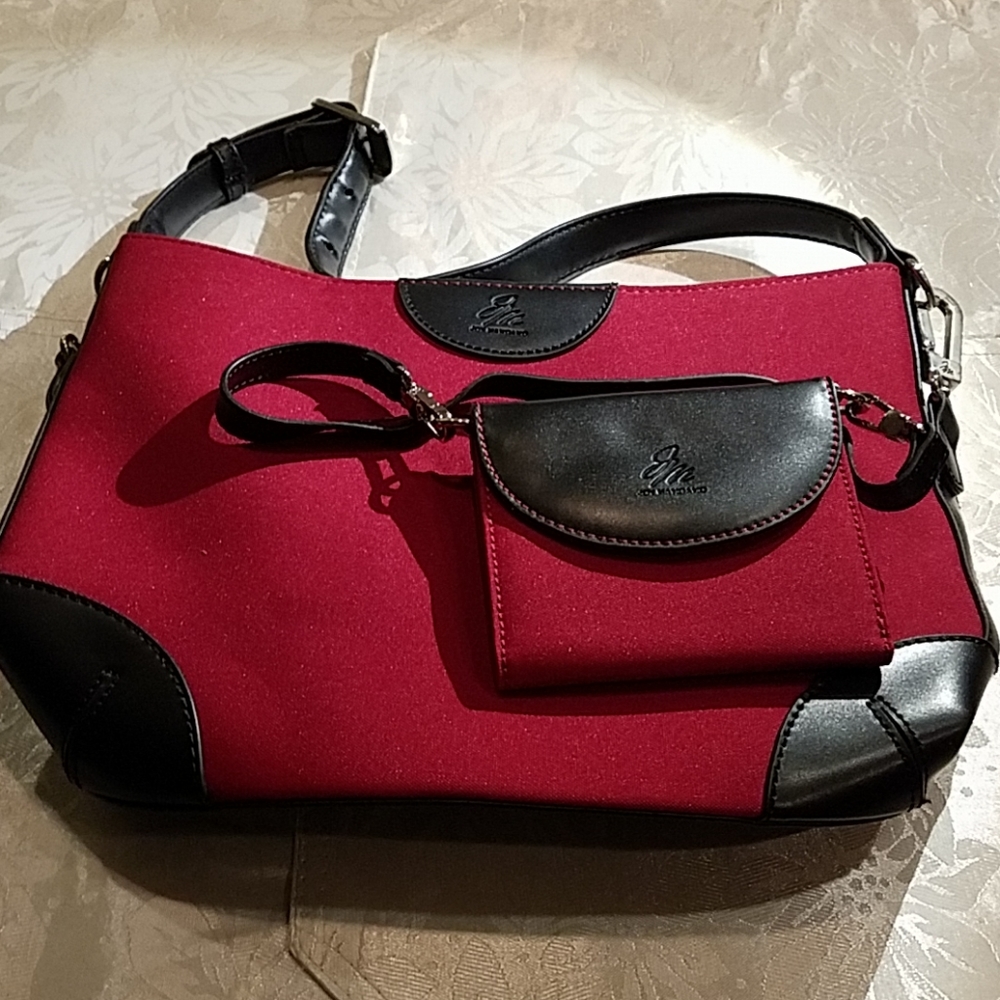 JOY MANGANO 2 piece handbag